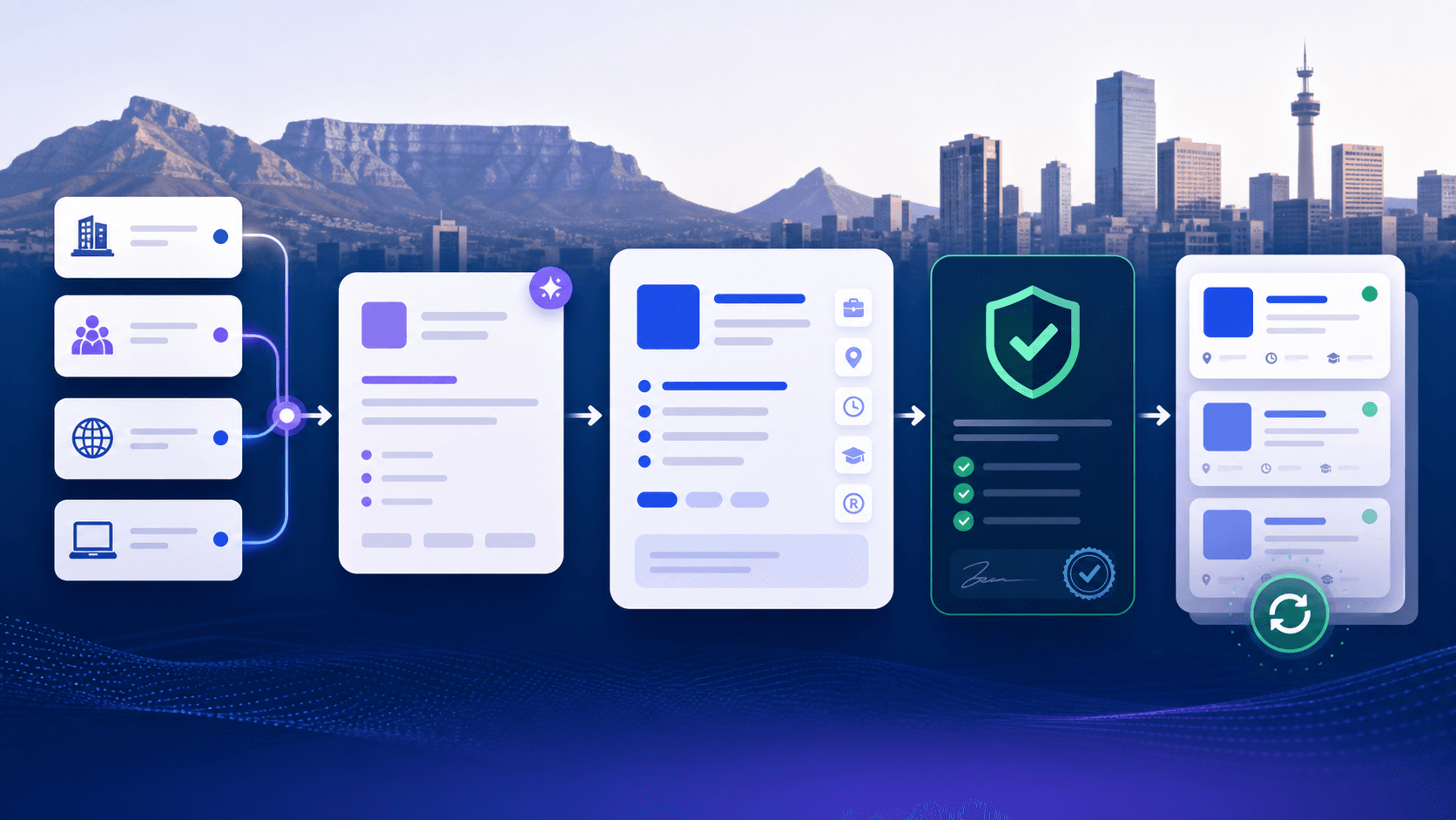 Plug Connect compliant job aggregation workflow